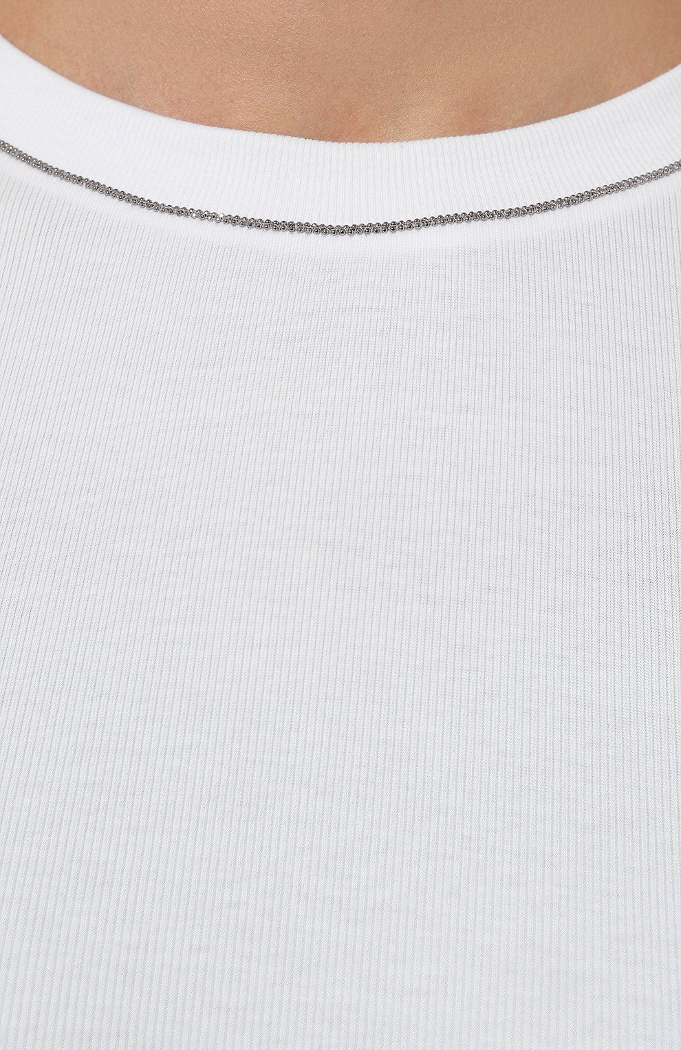 Хлопковый лонгслив BRUNELLO CUCINELLI, арт. MPTC8BJ300, фото 5