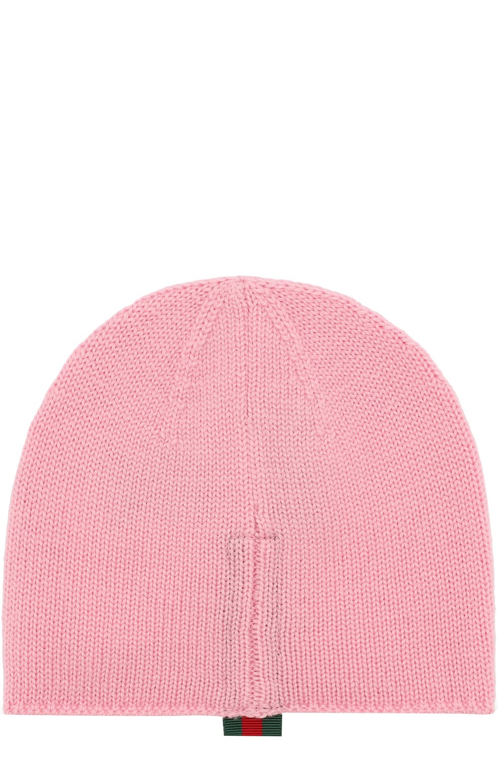 Шерстяная шапка GUCCI розового цвета по цене 8995 руб., арт. 473567/3K706, фото 2 Шерстяная шапка GUCCI, арт. 473567/3K706, фото 2