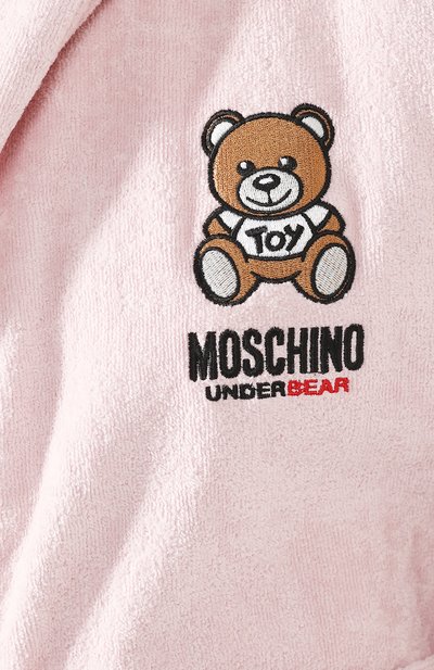 Хлопковый халат MOSCHINO, арт. A7301/5949, фото 5