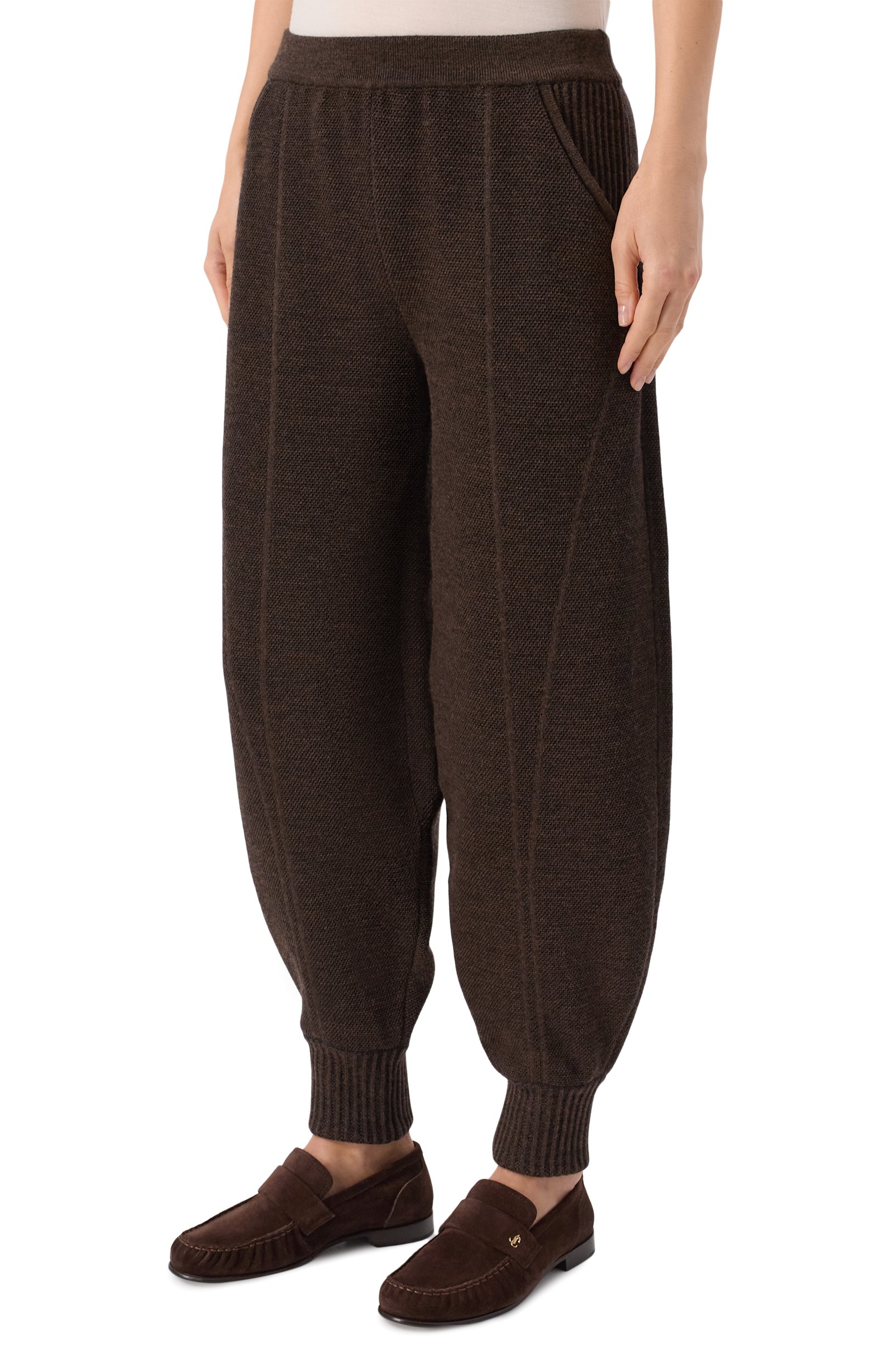 Джоггеры из шерсти и вискозы AND THE BRAND, арт. W26-P076-1202-309, фото 3