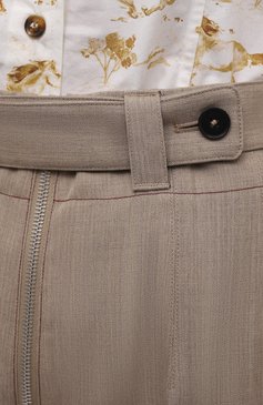 Шерстяные брюки JIL SANDER, арт. JSPS311205-WS202600, фото 5