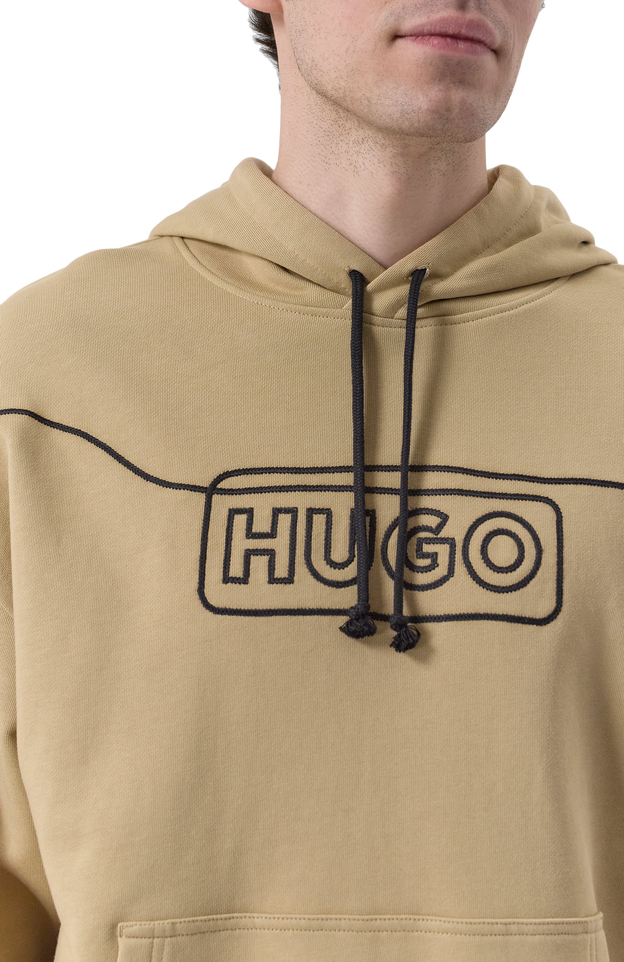 Хлопковое худи HUGO BLUE, арт. 50530342, фото 5