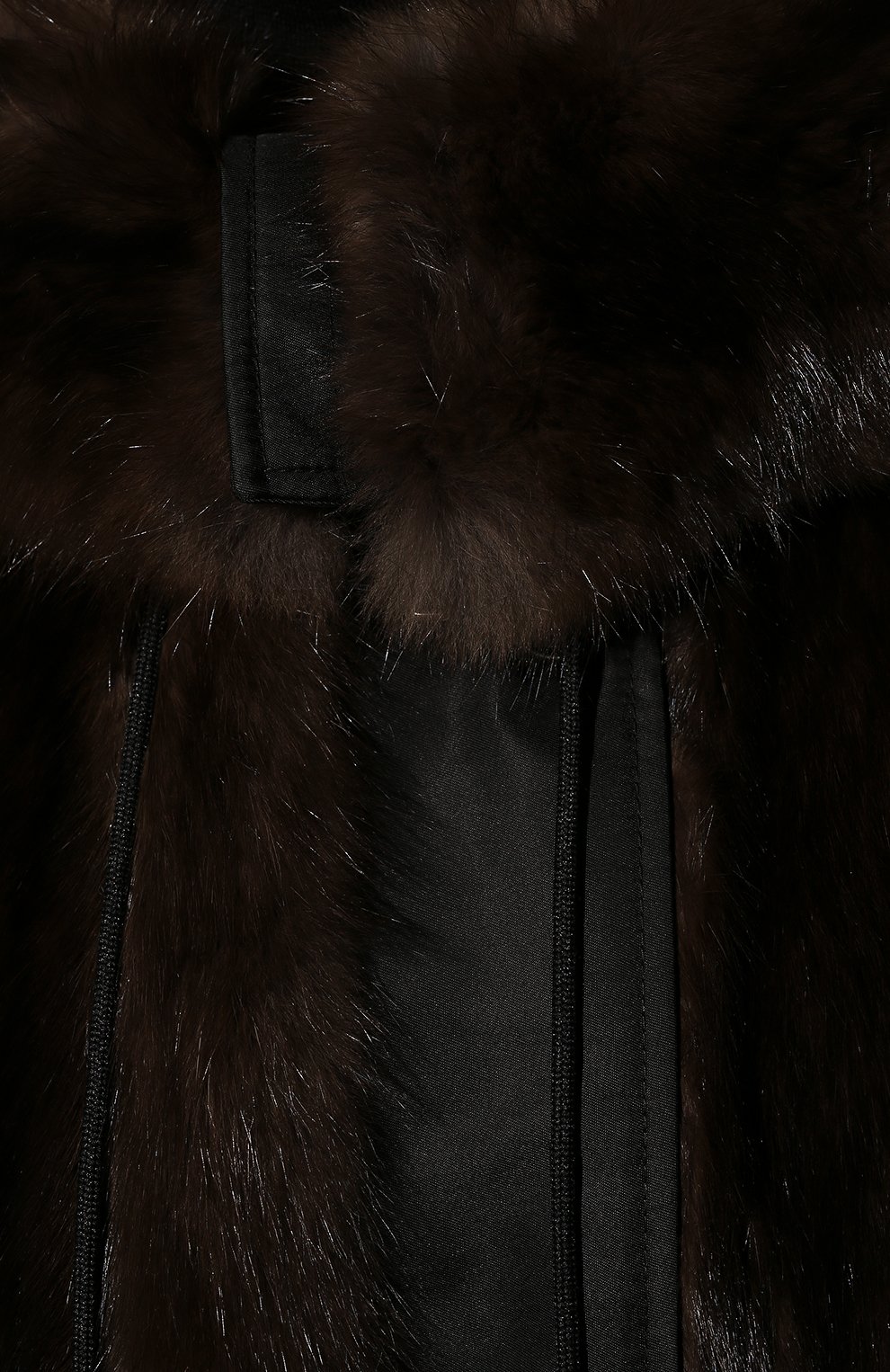 Шуба из меха соболя PRADA, арт. 166368-1Y46-F0192-211, фото 5