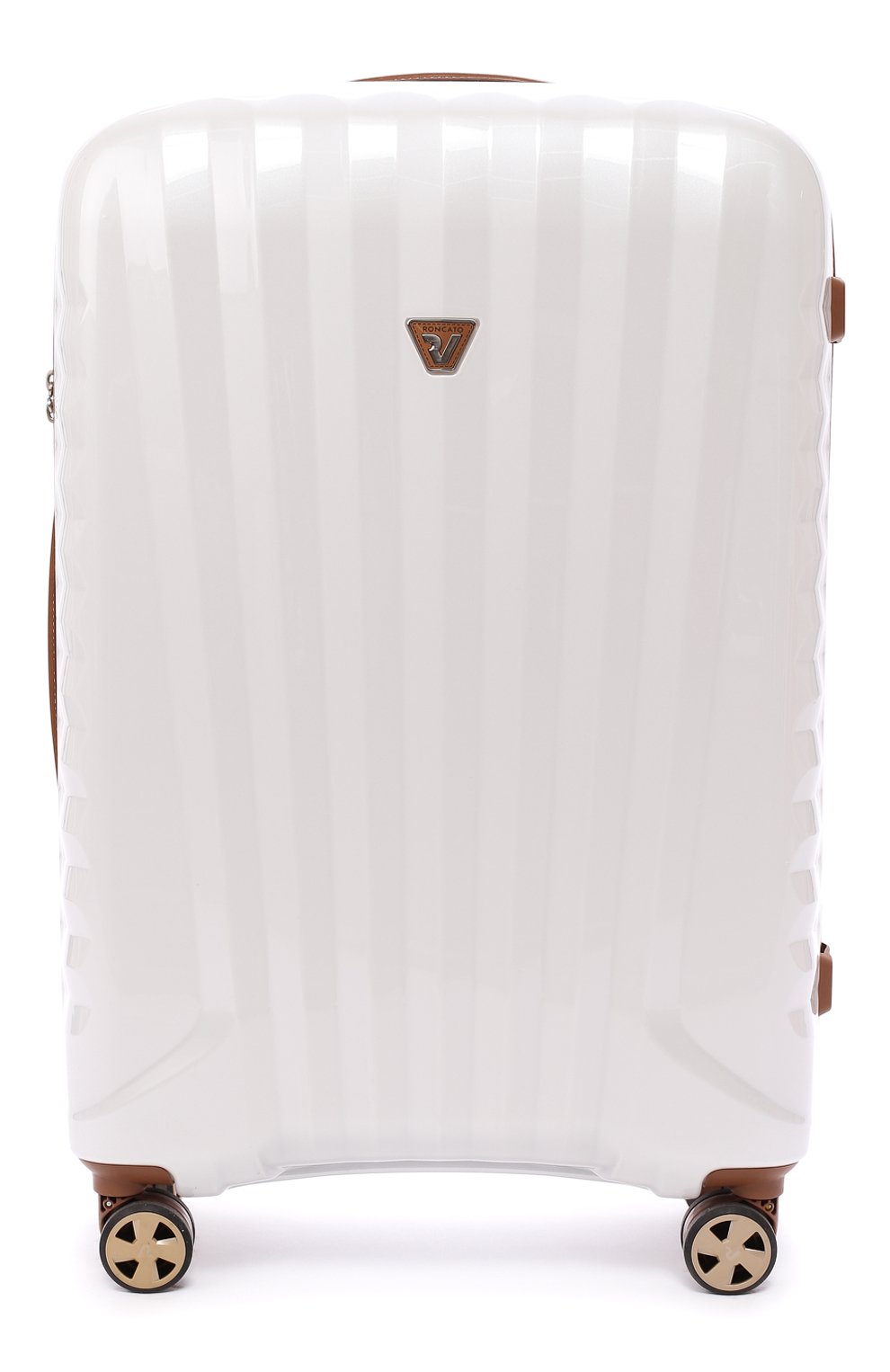 Дорожный чемодан uno zip deluxe medium RONCATO белого цвета по цене 37500 руб., арт. 52120460, фото 1 Дорожный чемодан uno zip deluxe medium RONCATO, арт. 52120460, фото 1