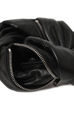 Женский клатч bracelet JIL SANDER черного цвета, арт. J08WF0011/P5388 | Фото 5 (Материал: Натуральная кожа; Драгоценные камни: Проставлено; Ошибки технического описания: Нет высоты; Размер: mini; Материал сплава: Проставлено; Женское Кросс-КТ: Клатч-клатчи, Вечерняя сумка)