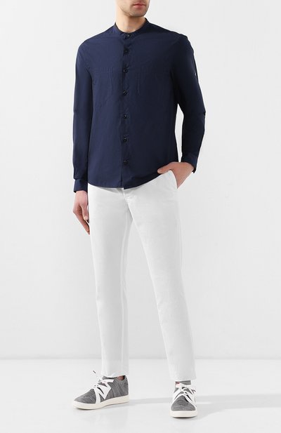 Хлопковые брюки STONE ISLAND, арт. 7015323WA, фото 2