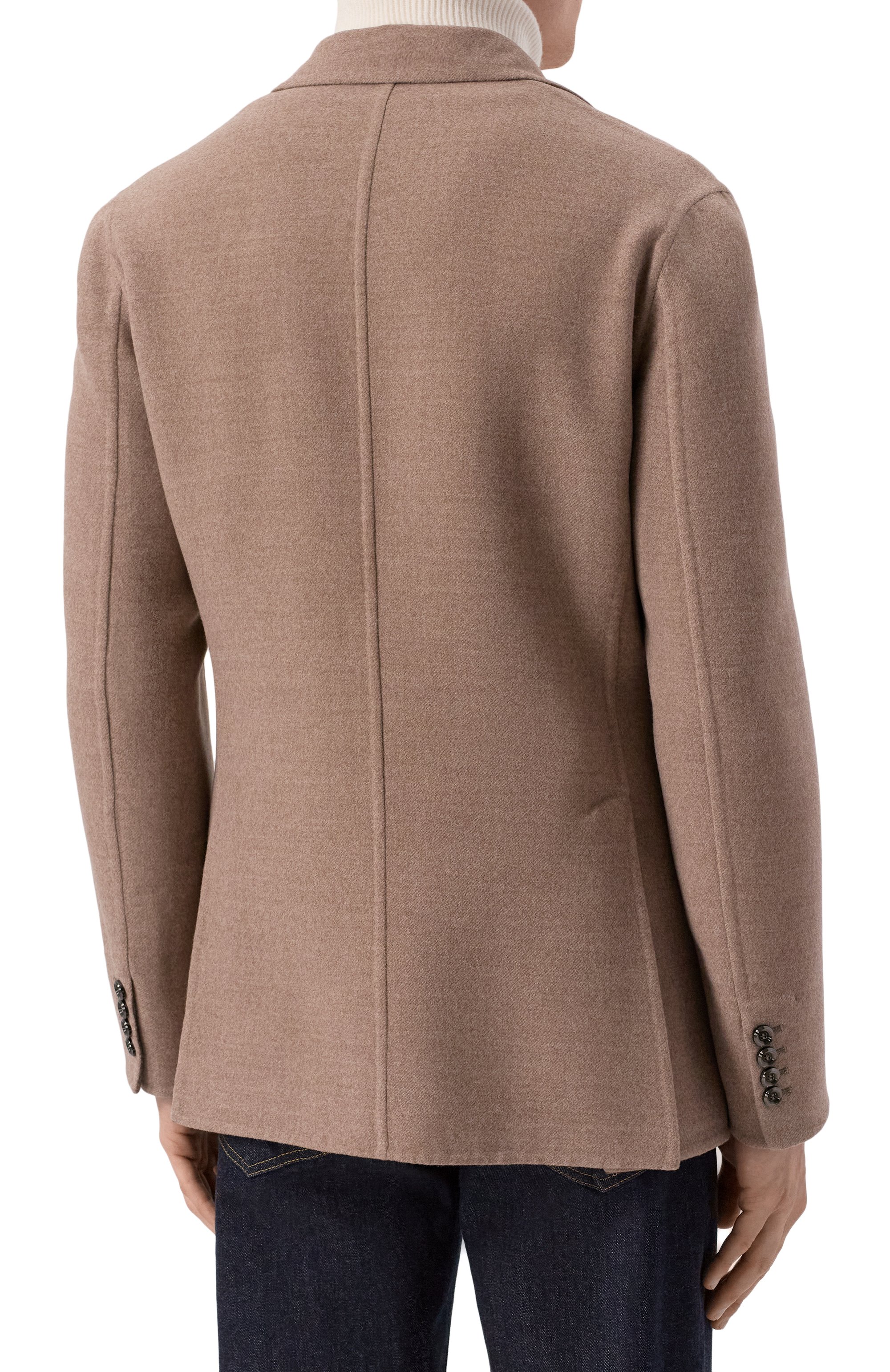 Шерстяной пиджак STEFANO RICCI бежевого цвета по цене 396000 руб., арт. M1RSDB23T0/W0001P, фото 4 Шерстяной пиджак STEFANO RICCI, арт. M1RSDB23T0/W0001P, фото 4