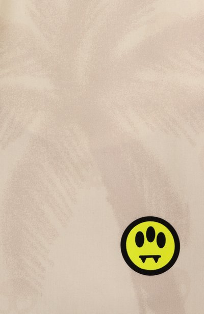 Хлопковые шорты BARROW кремового цвета по цене 13150 руб., арт. S5BKJUBE060, фото 3 Хлопковые шорты BARROW, арт. S5BKJUBE060, фото 3