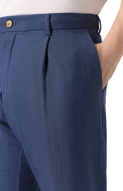 Брюки из шерсти и шелка PAUL&SHARK, арт. 26414073, фото 5