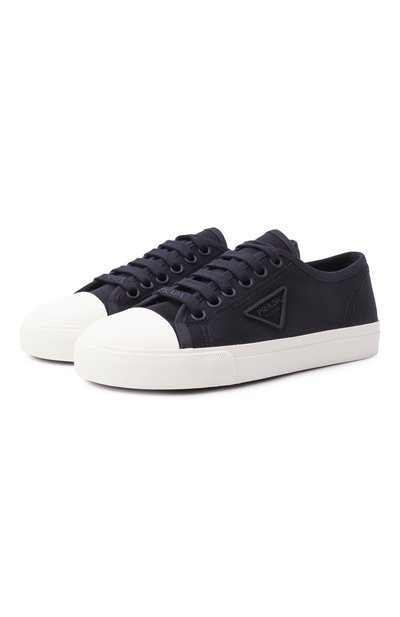 Текстильные кеды PRADA, арт. 1E958N/3T0B, фото 1
