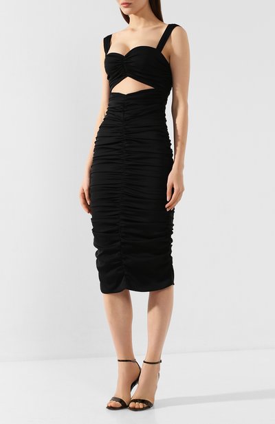 Шелковое платье DOLCE & GABBANA, арт. F6I7YT/FUABF, фото 3