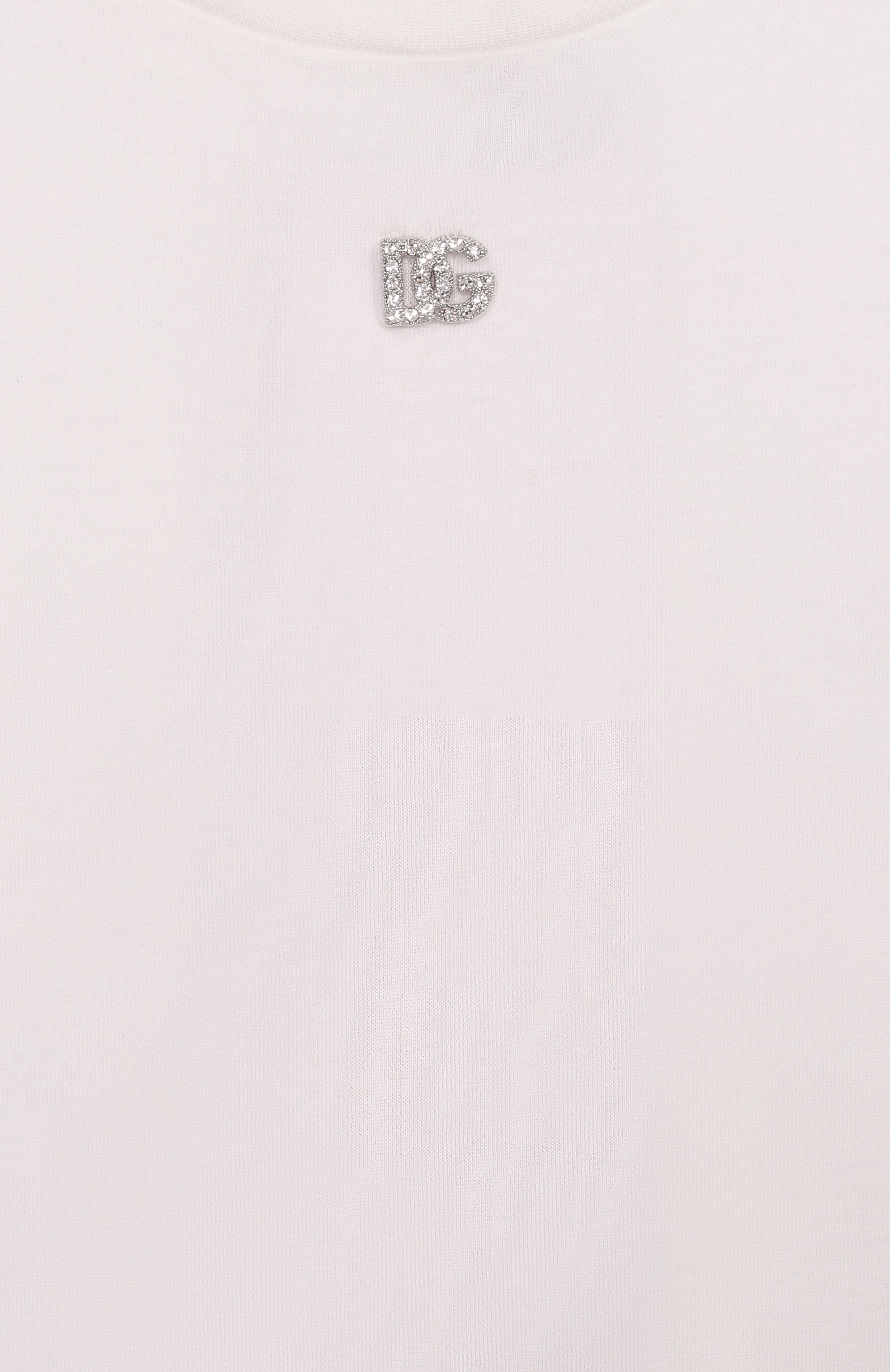 Хлопковая футболка DOLCE & GABBANA, арт. L5JTNJ/G7P2C, фото 3