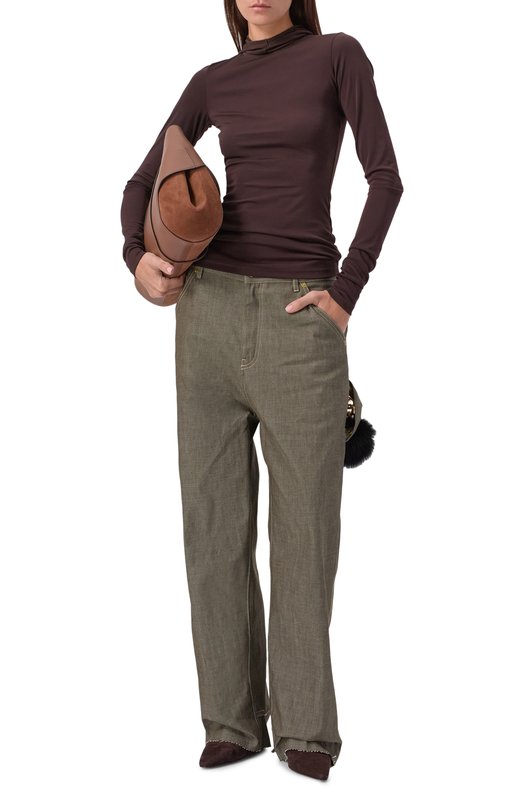 Лонгслив Darkpark WJE22/FAC108 Коричневый  WJE22/FAC108 Фото 2