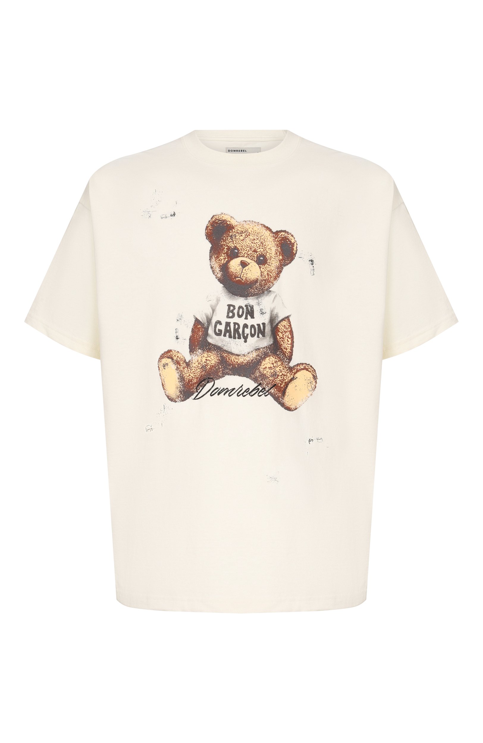 Хлопковая футболка DOMREBEL, арт. M G00D BEAR/T-SHIRT, фото 1
