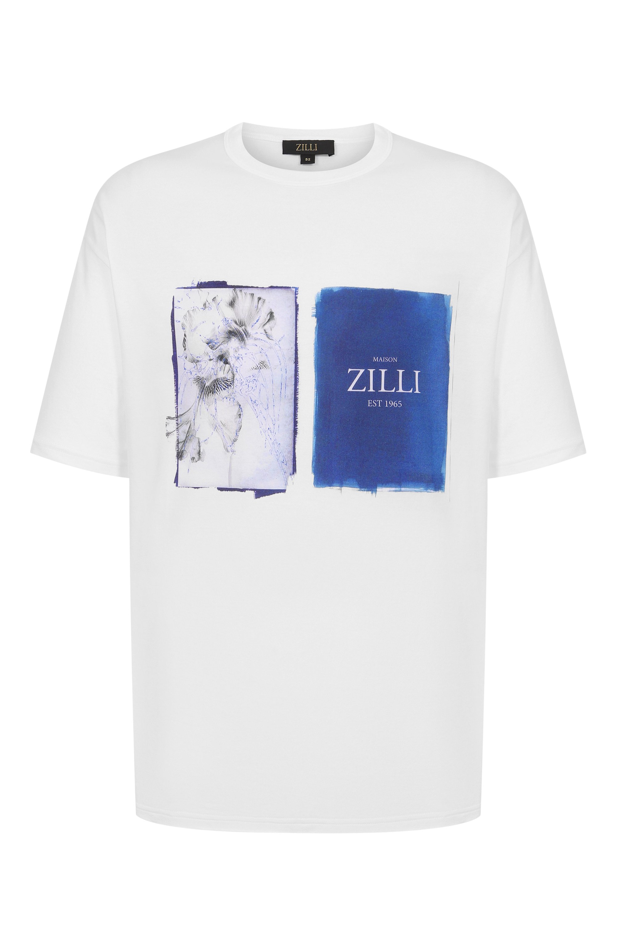 Хлопковая футболка ZILLI, арт. TSR03CM0100VGRF00, фото 1