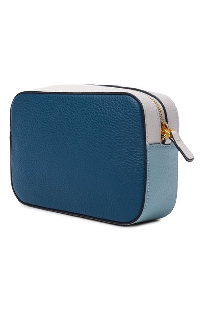 Сумка tebe tricolor COCCINELLE синего цвета по цене 20800 руб., арт. E5RWF55I101, фото 4 Сумка tebe tricolor COCCINELLE, арт. E5RWF55I101, фото 4