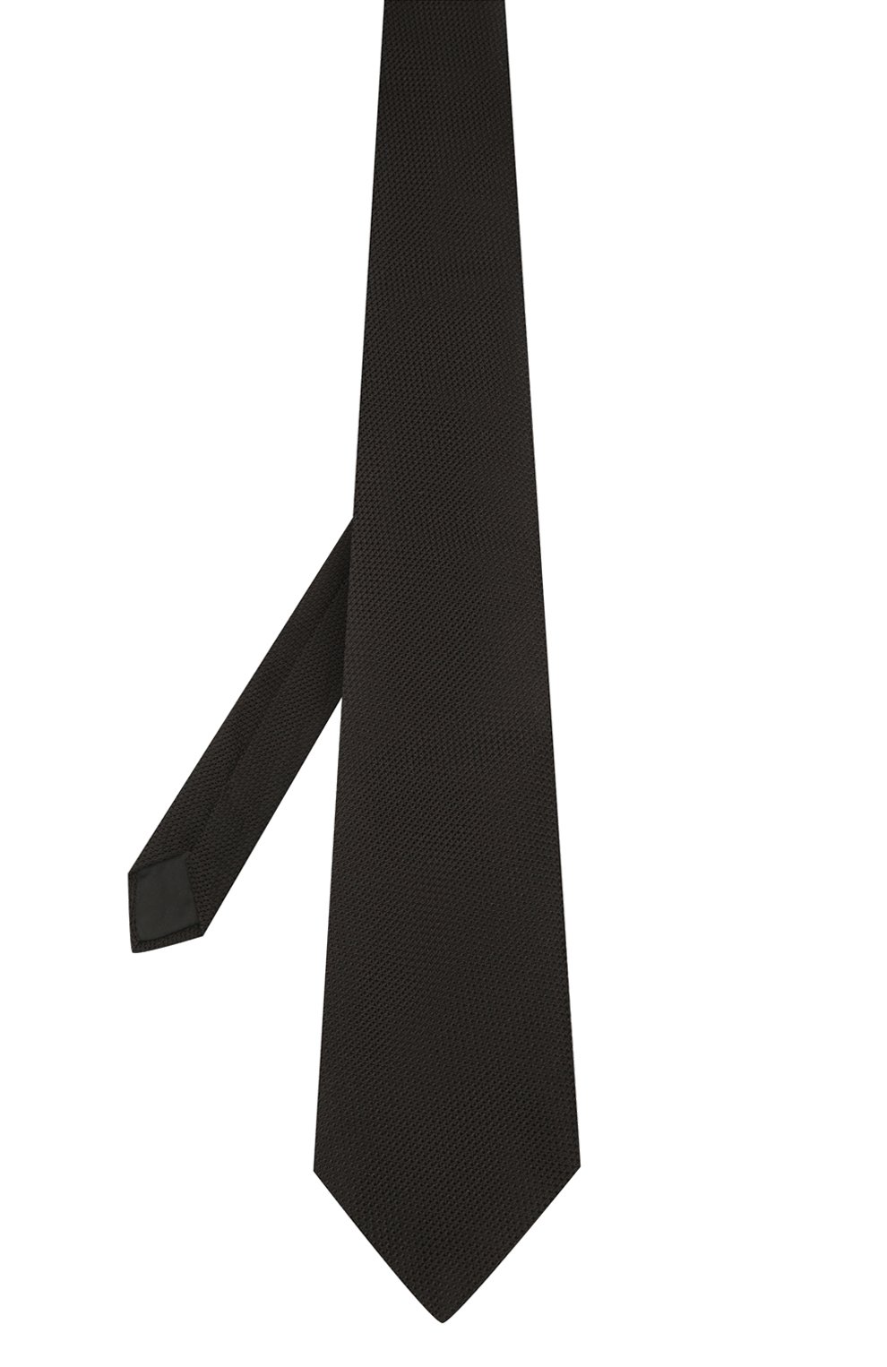 Шелковый галстук LANVIN черного цвета по цене 12600 руб., арт. 1207/TIE, фото 2 Шелковый галстук LANVIN, арт. 1207/TIE, фото 2