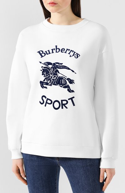 Хлопковый свитшот BURBERRY, арт. 8004802, фото 3