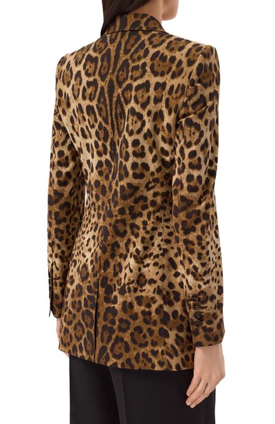 Шерстяной жакет DOLCE & GABBANA, арт. F29QFT/FSBAV, фото 4