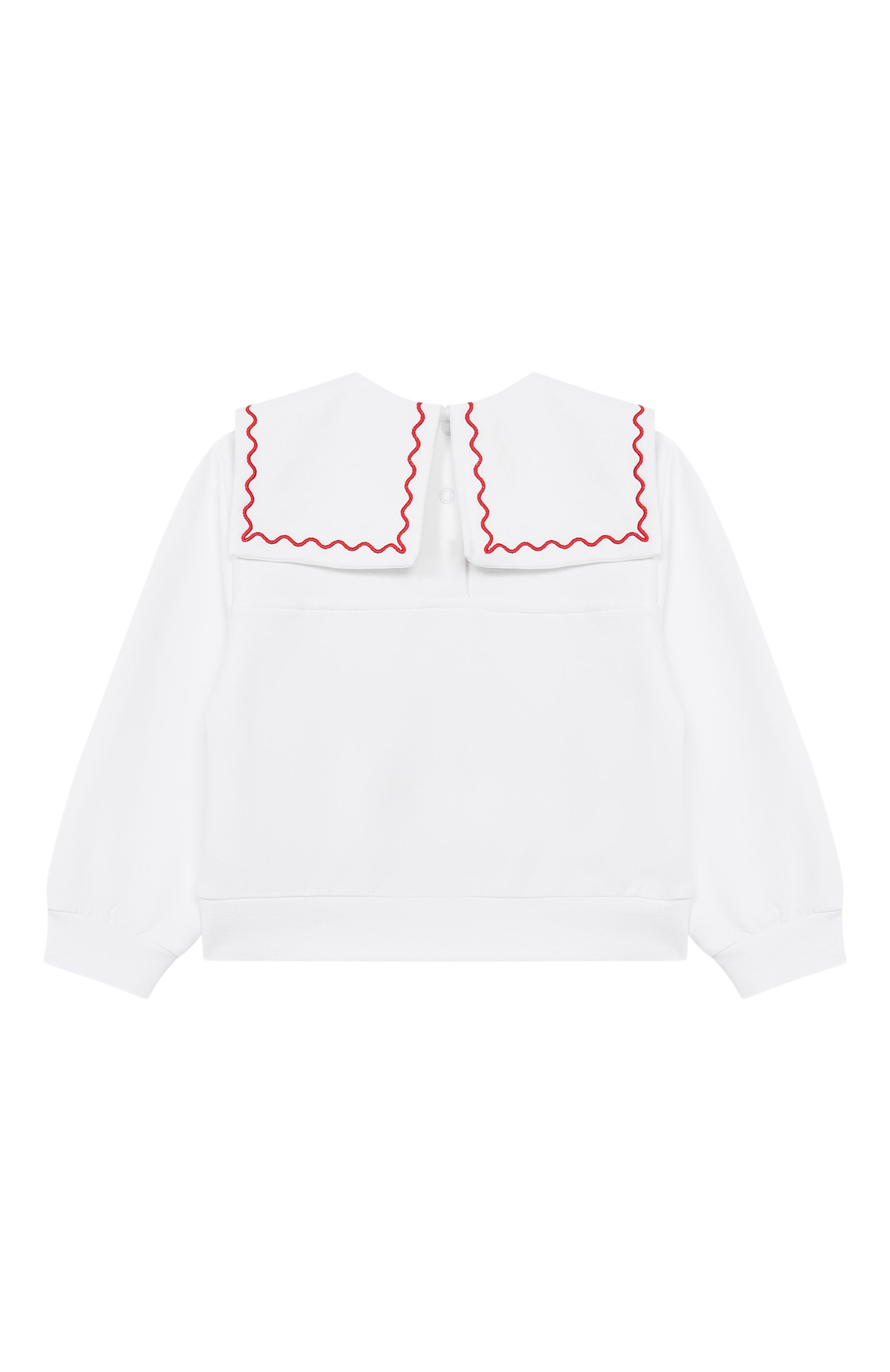 Хлопковый свитшот MONNALISA, арт. 39G615RU, фото 2