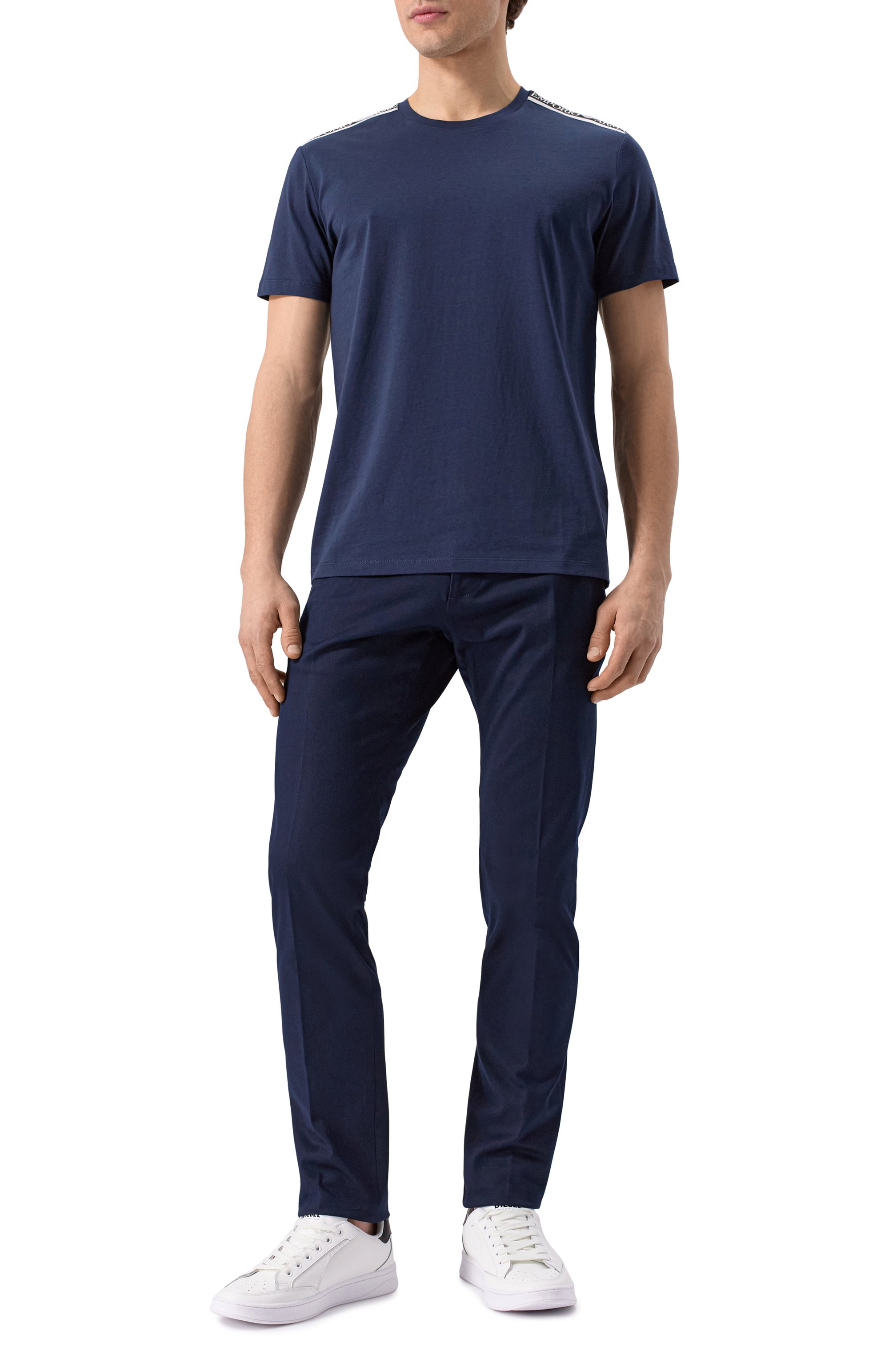 Хлопковая футболка EMPORIO ARMANI, арт. EM000574/AF12333, фото 2