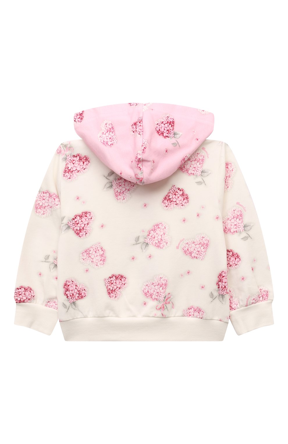 Хлопковая толстовка MONNALISA, арт. 39D800, фото 2