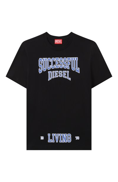Хлопковая футболка DIESEL, арт. J02188/KYAUN