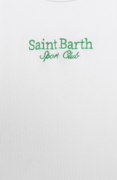 Хлопковая майка MC2 SAINT BARTH, арт. STBK BLUE JR/BLUE002/02188F, фото 3