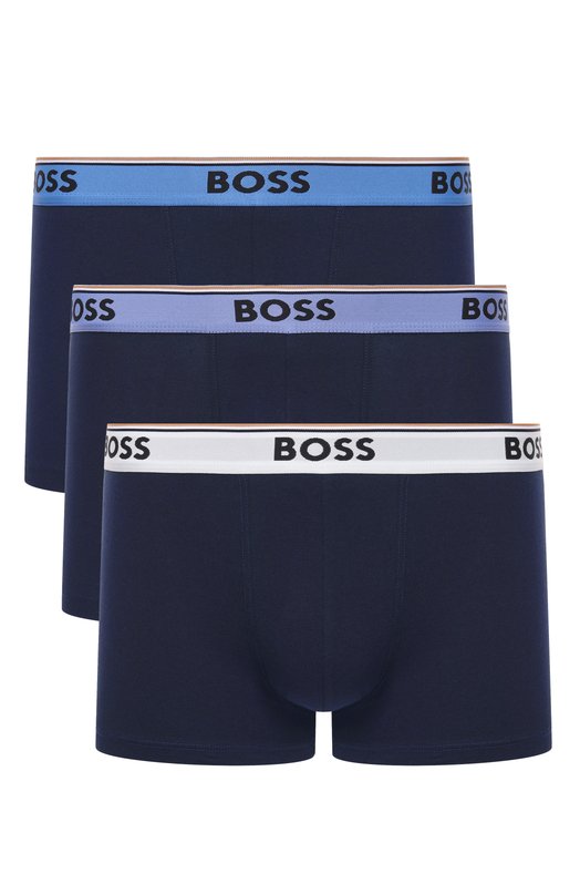 Комплект из трех боксеров BOSS 50554693 Синий 50554693