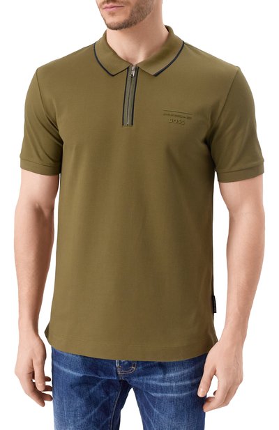 Хлопковое поло boss x porsche BOSS, арт. 50531463, фото 3