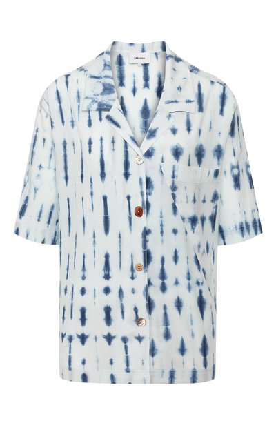 Хлопковая рубашка NANUSHKA, арт. TAI0_BI0 INDIG0_C0TT0N SHIRTING, фото 1