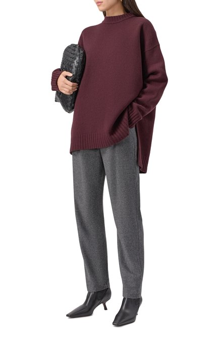 Женские шерстяные брюки BRUNELLO CUCINELLI, арт. MB162P8417