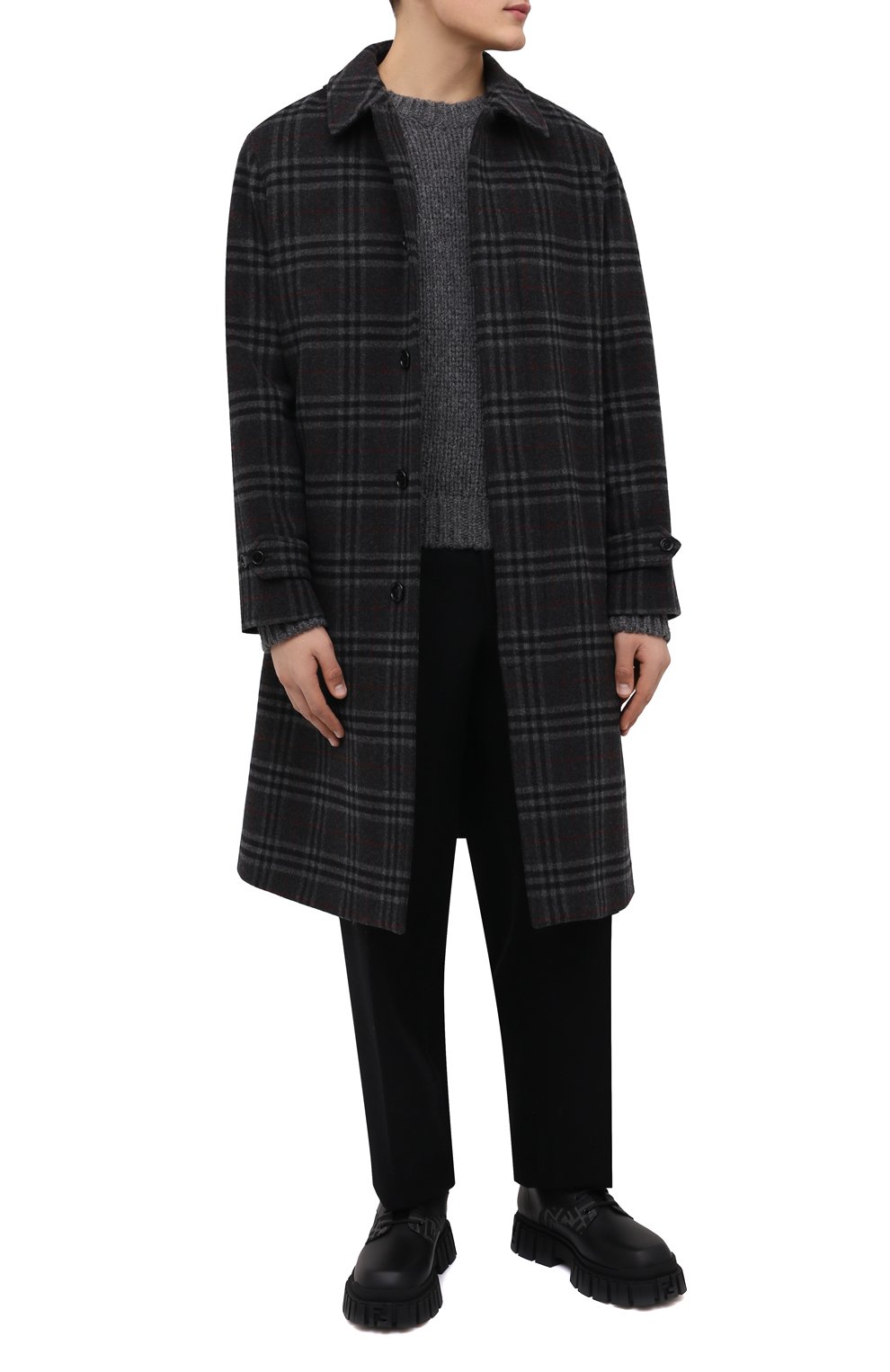 Пальто из шерсти и кашемира BURBERRY, арт. 8043831, фото 2