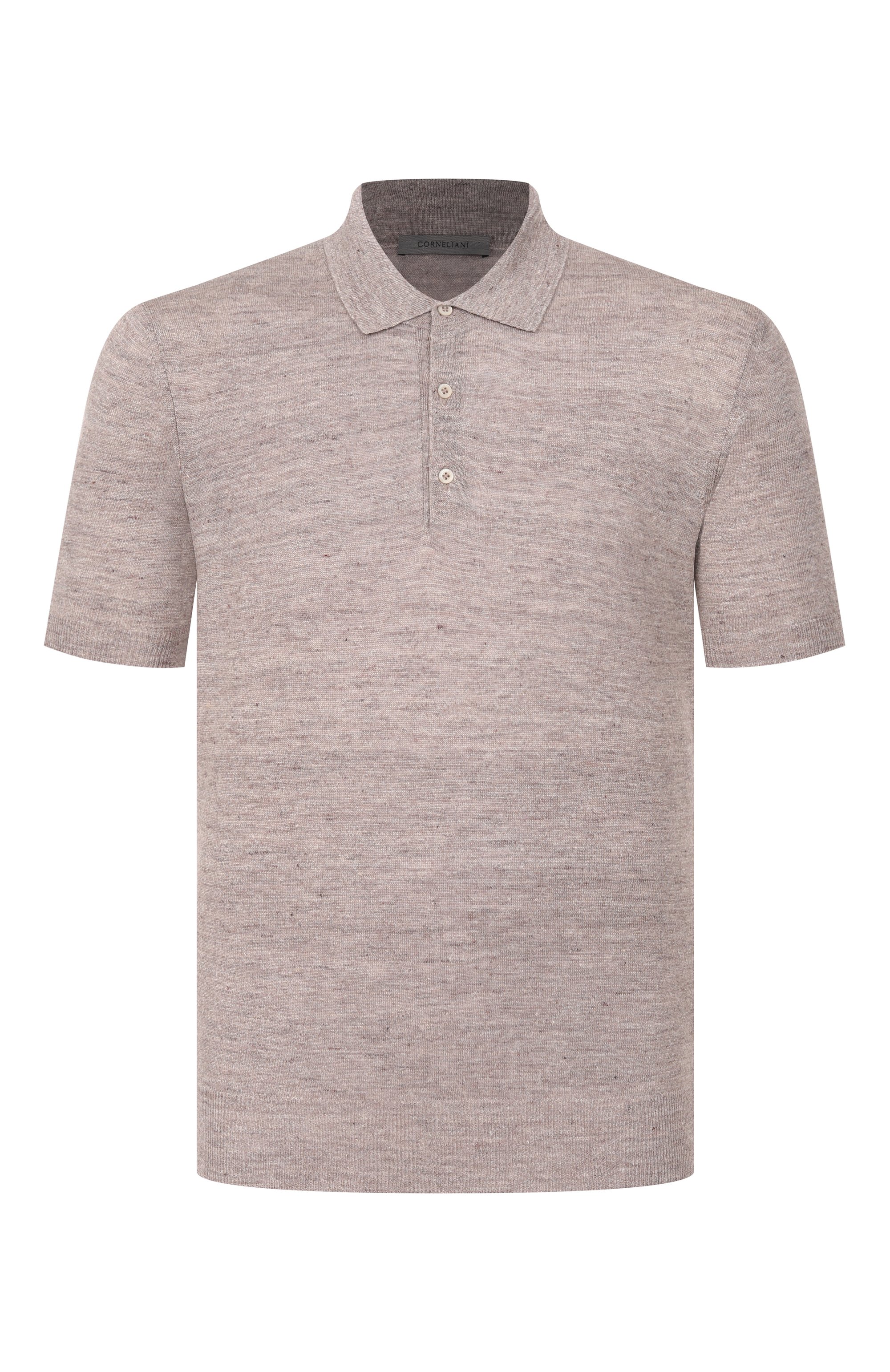 Поло изо льна и шелка CORNELIANI, арт. 27M565/2725134, фото 1