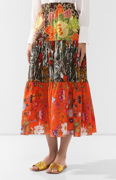 Хлопковая юбка GUCCI, арт. 577899/ZAB1R, фото 3