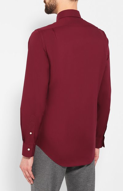 Хлопковая рубашка POLO RALPH LAUREN, арт. 710727720, фото 4