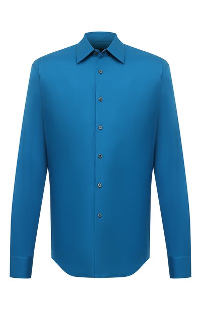 Мужская хлопковая рубашка PRADA, арт. UCM608-F62-F0136