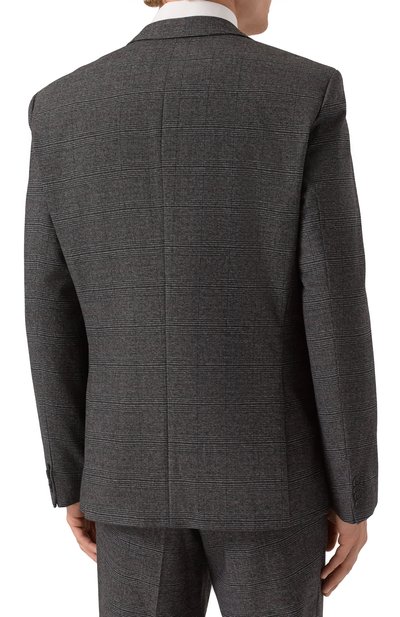 Костюм-тройка HUGO серого цвета по цене 87100 руб., арт. 50528361, фото 3 Костюм-тройка HUGO, арт. 50528361, фото 3