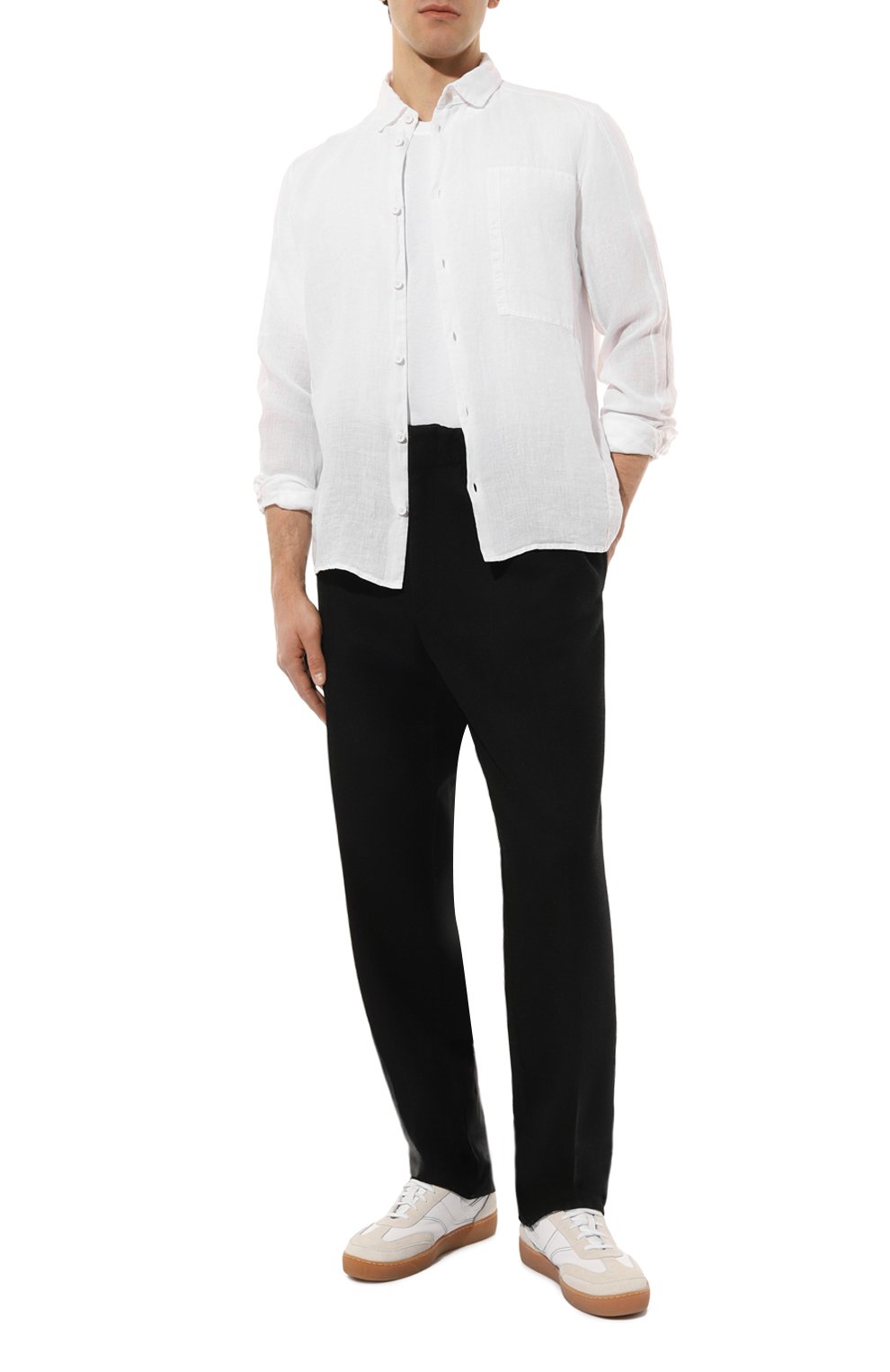 Льняная рубашка TRANSIT, арт. CFUTRWV310, фото 2