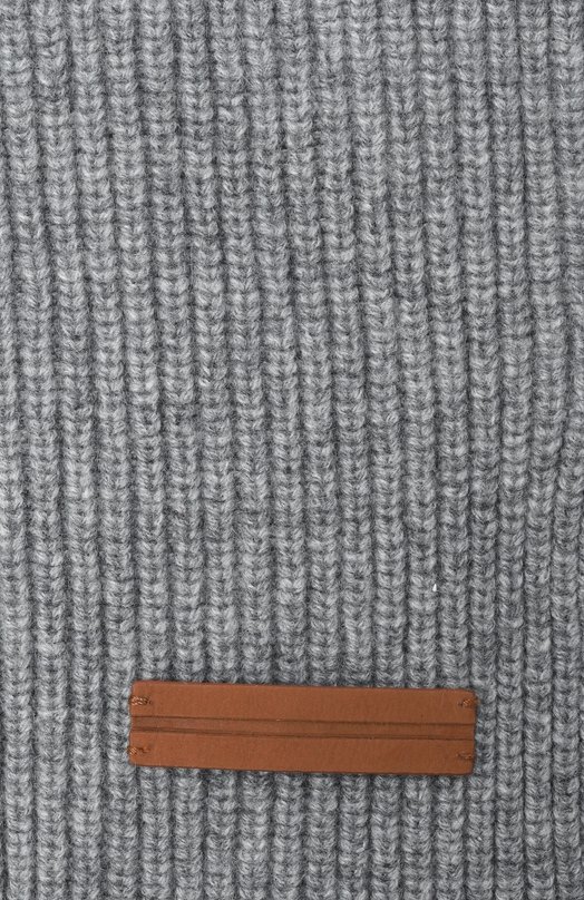 Кашемировый шарф-снуд Zegna NEK/UEAT12A8 Серый  NEK/UEAT12A8 Фото 3