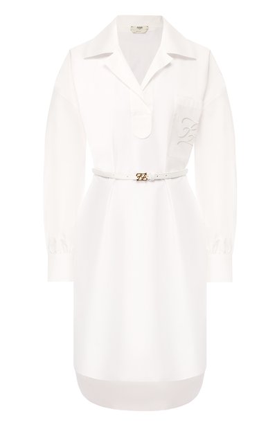 Женское платье с поясом FENDI, арт. FDA673 A0MY