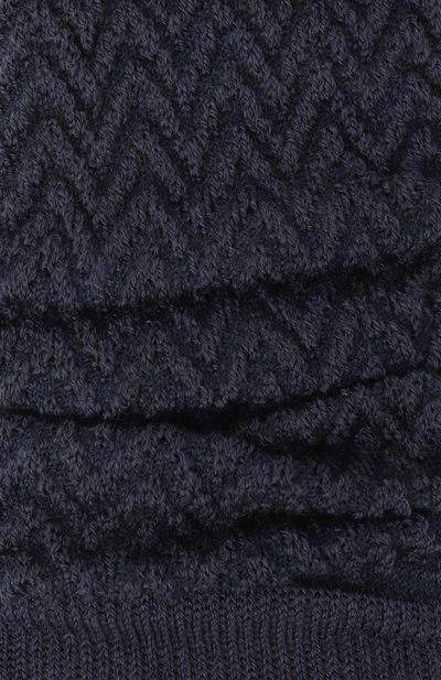 Шерстяные гетры FALKE синего цвета по цене 3590 руб., арт. 46674, фото 2 Шерстяные гетры FALKE, арт. 46674, фото 2