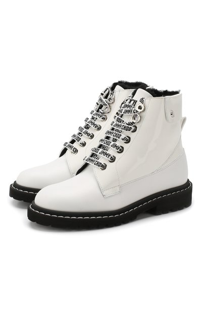 Кожаные ботинки snow JIMMY CHOO, арт. SN0W FLAT/WVJ, фото 1