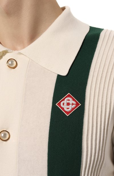 Хлопковый кардиган CASABLANCA, арт. MS23-KW-291-01, фото 5