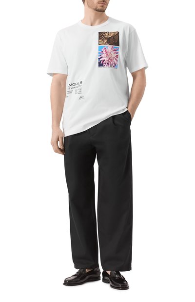 Хлопковая футболка DRIES VAN NOTEN, арт. 251-021109-1600, фото 2