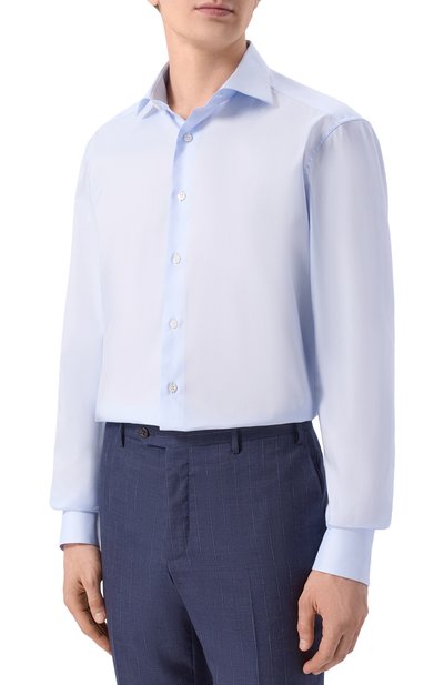 Хлопковая сорочка STEFANO RICCI, арт. MRCLASS002/BN3052, фото 3