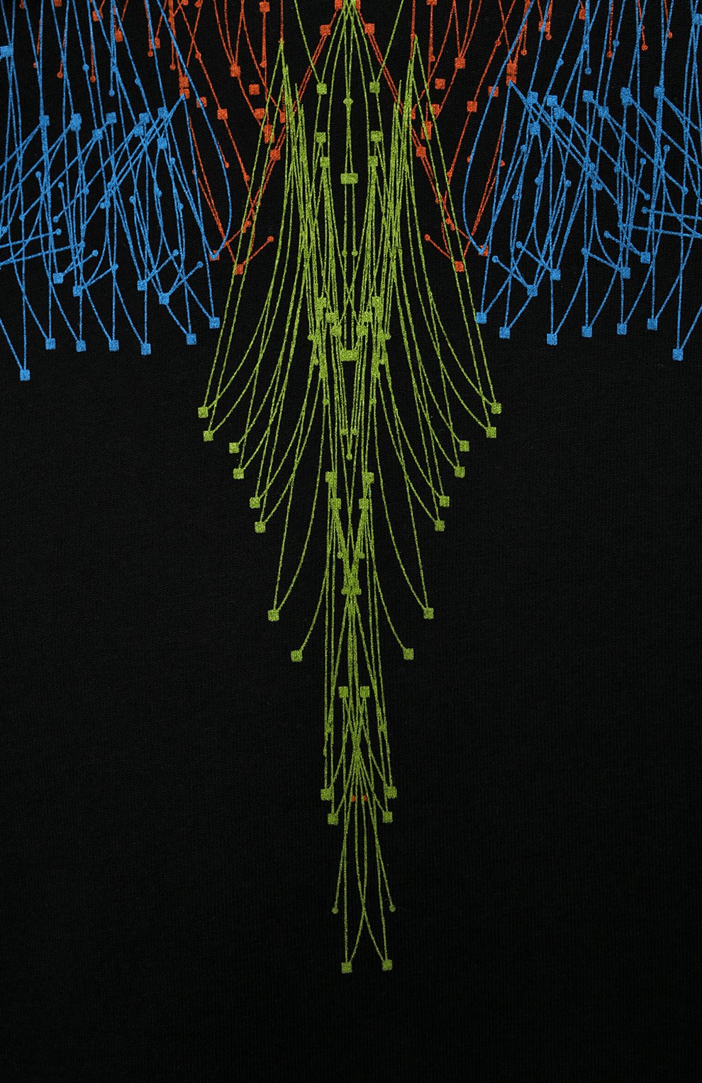 Хлопковая футболка MARCELO BURLON KIDS OF MILAN, арт. 21E/B/MB/1107/0010/2-6Y, фото 3