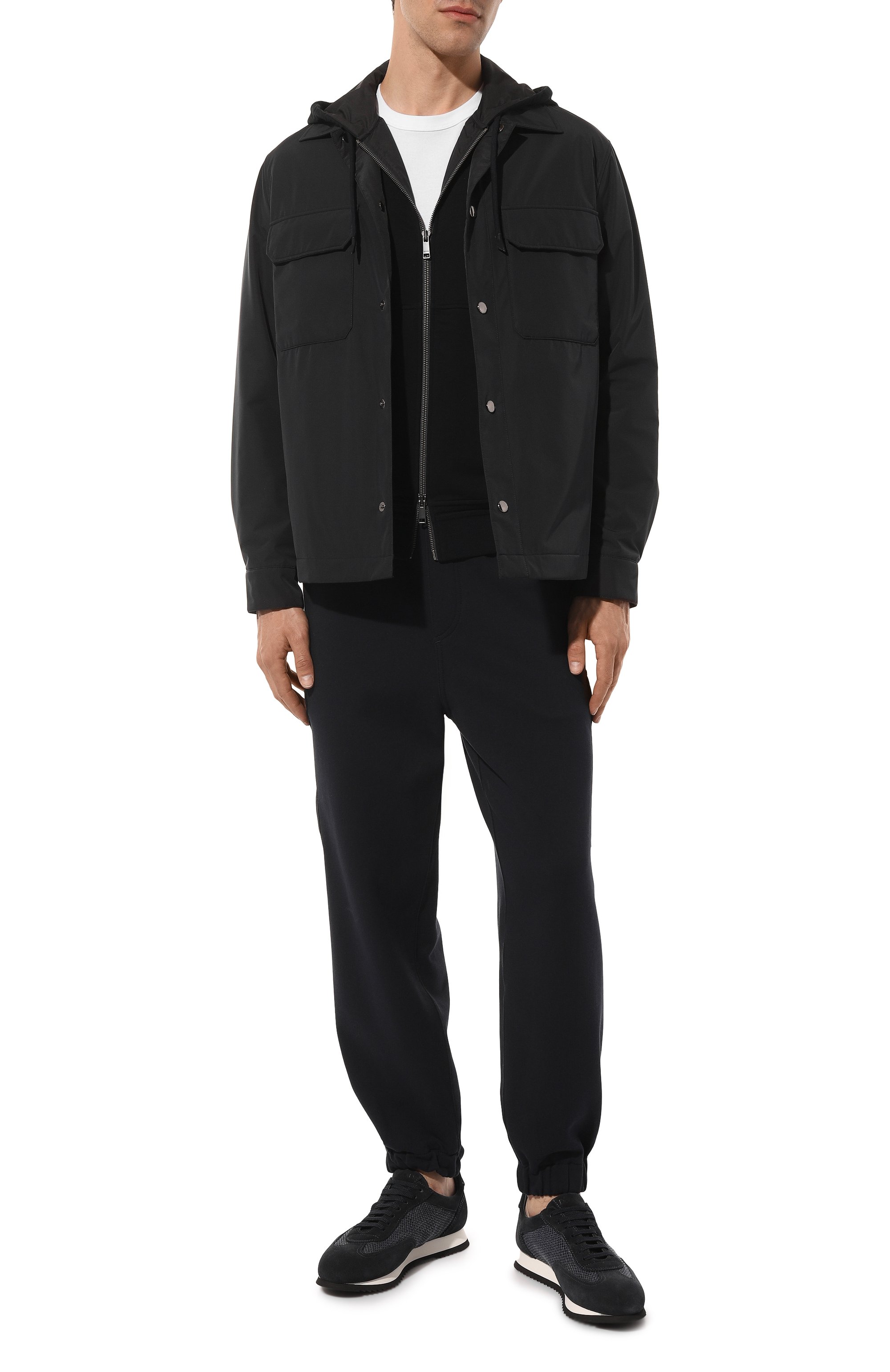 Хлопковые джоггеры BRUNELLO CUCINELLI, арт. MW836B2294, фото 2