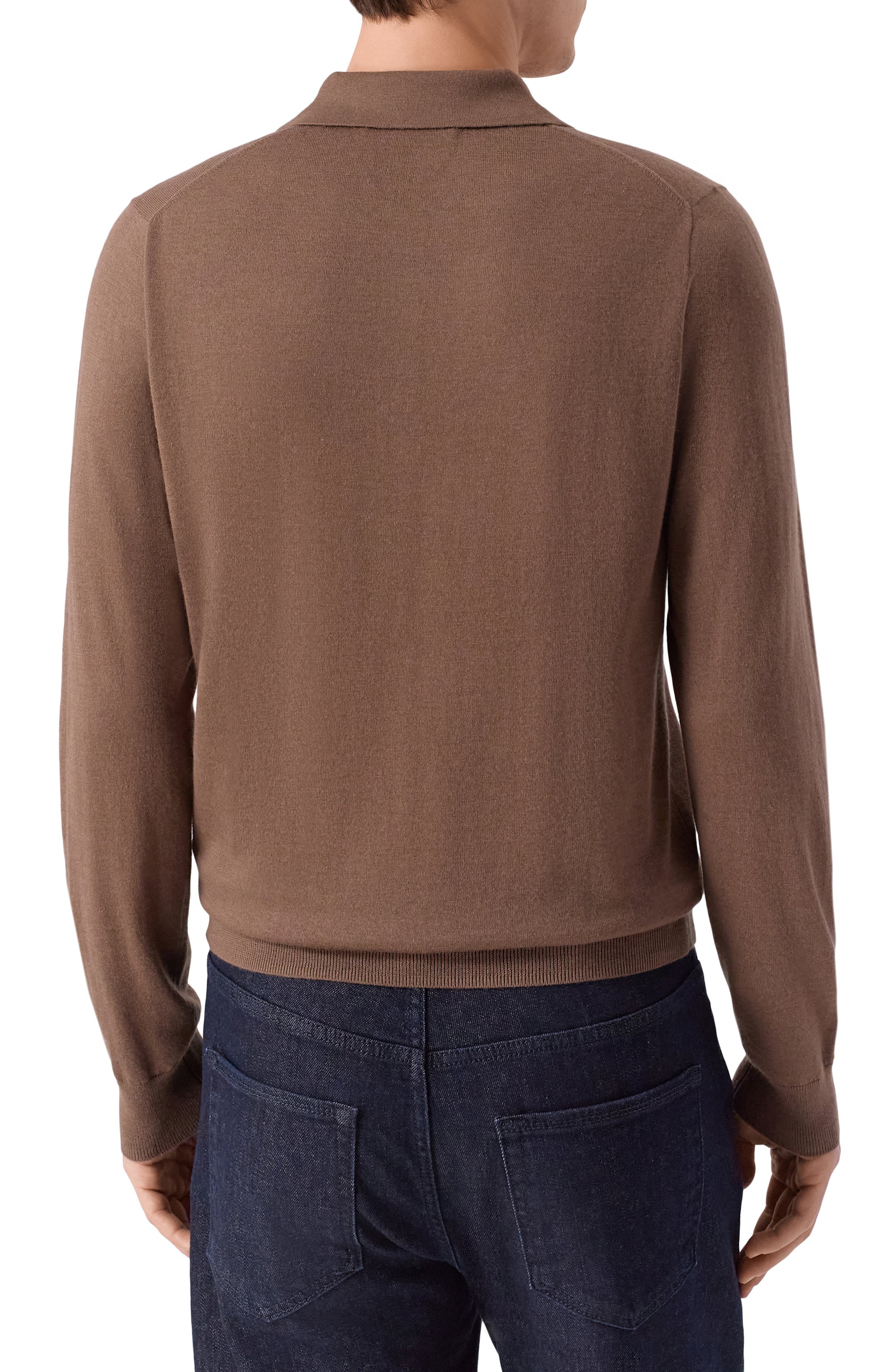 Поло из кашемира и шелка CORNELIANI, арт. 26M539-2625129, фото 4