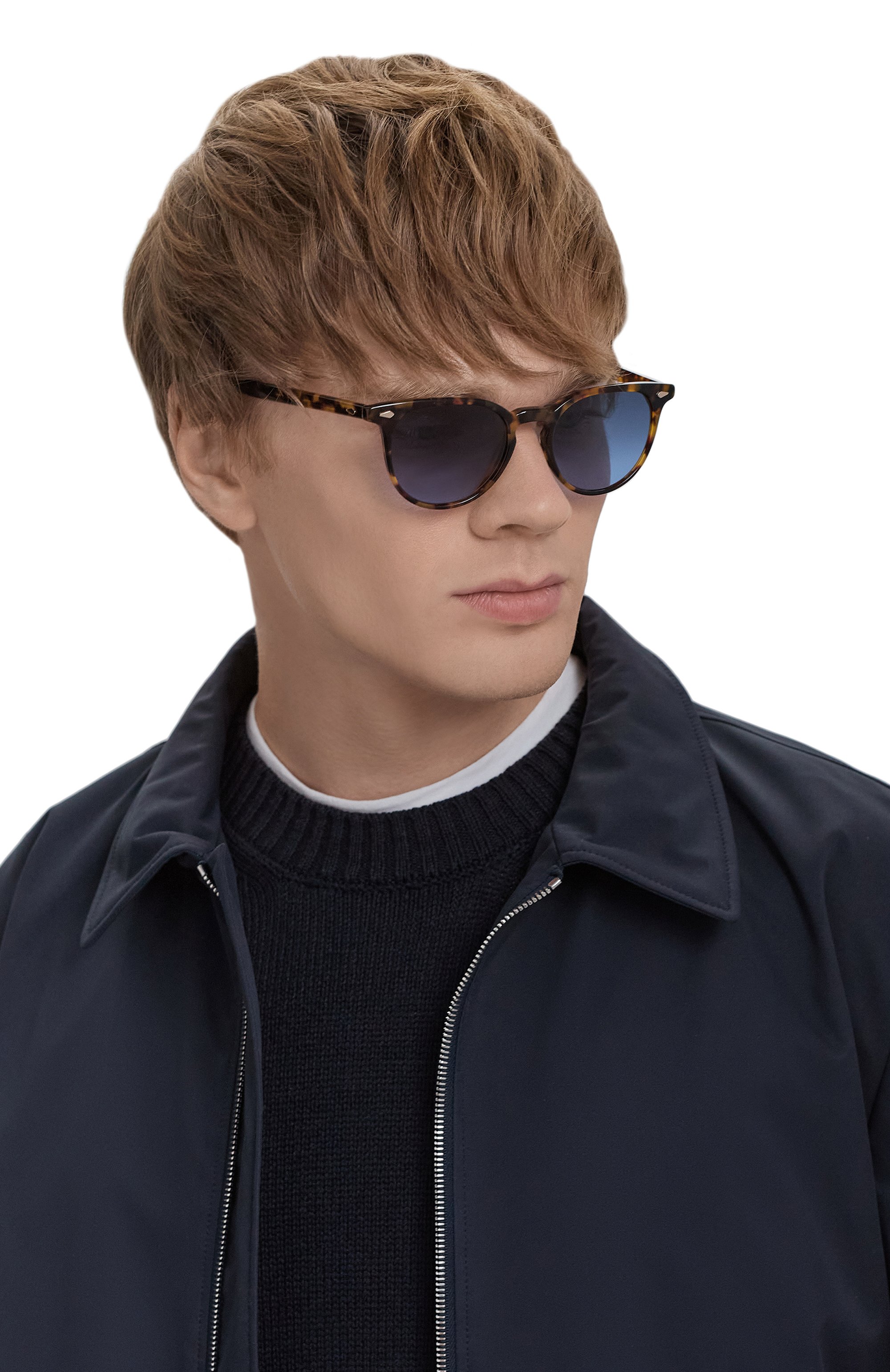 Солнцезащитные очки MOSCOT, арт. FEVEL SUN T0RT0ISE DENIM/BLUE, фото 2